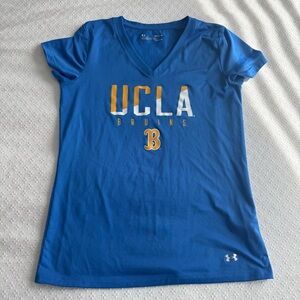 Under Armor Blue UCLA Bruins Women’s Heatgear T-Shirt | Size Small